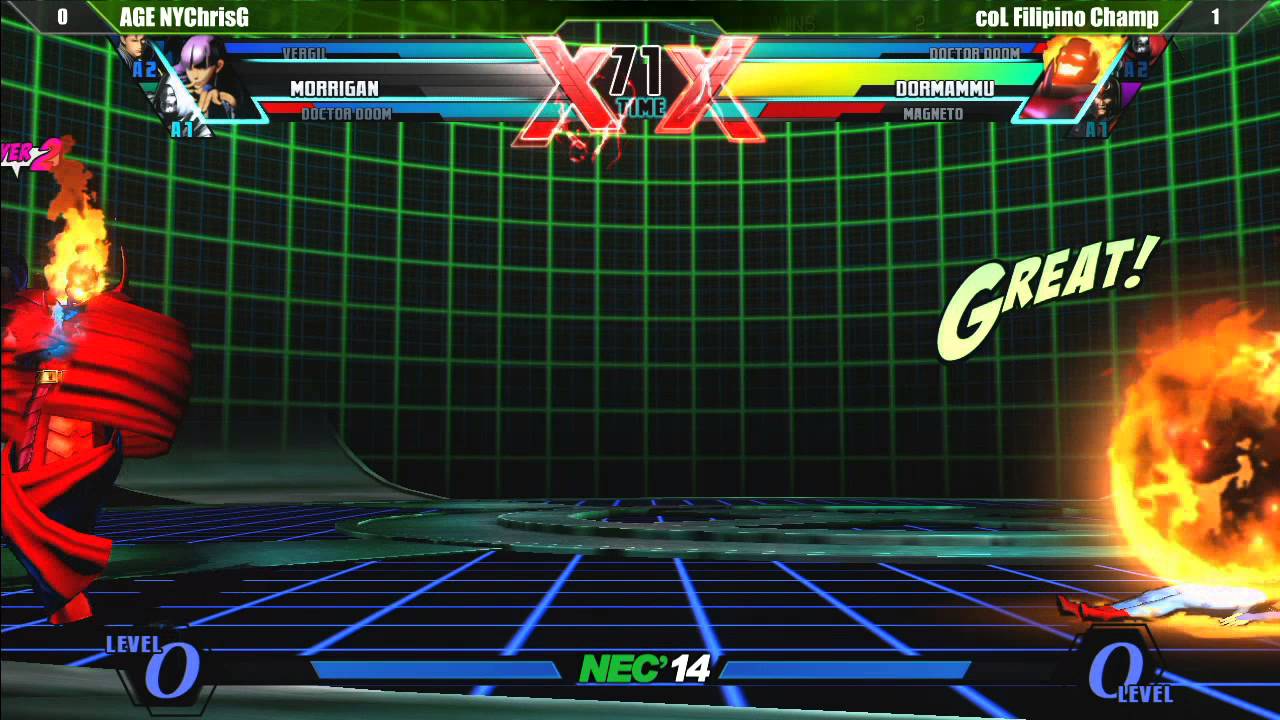 UMVC3 Winner's Final AGE NYChrisG vs coL FilipinoChamp - Northeast Championships 14