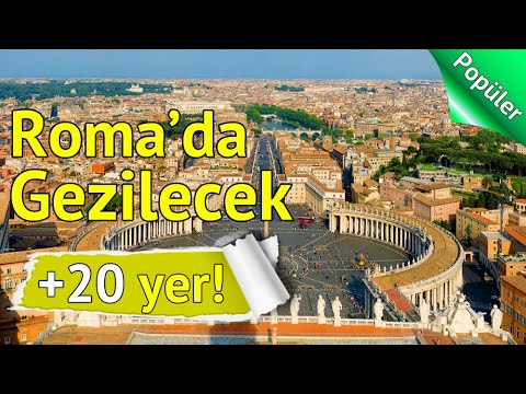 Video: Roma'da Ne Görülebilir