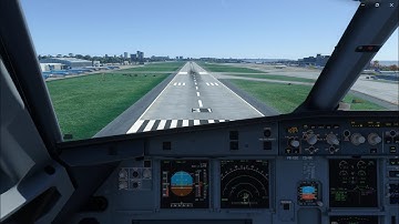 MSFS 2024 - LATAM Brasil Airbus A320neo landing RWY 31 Aeroparque Jorge Newberry AEP / SABE