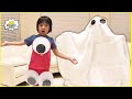 Ryan and the halloween ghost funny stories for kids