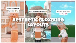 Aesthetic Bloxburg House Layouts | marapreppy | 💞🐬🫠✨⚡️🛼💗