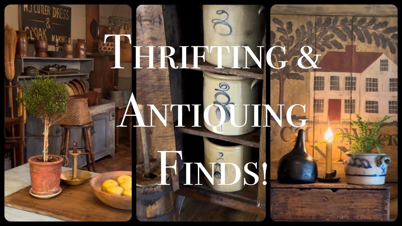 Wow!  Look at the deals I found while thrifting and antiquing!