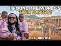 I found the The Twin capital of the world, it’s in Nigeria - Igbo ora || WAKAWAKA WORLD