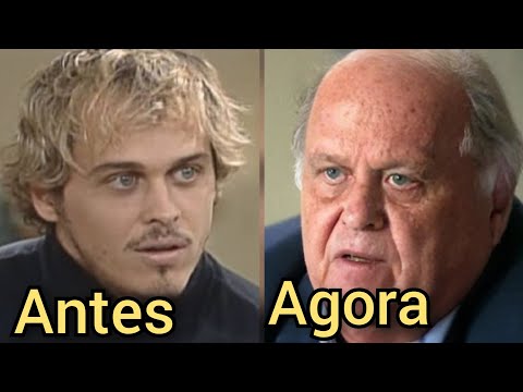 ANTES E AGORA DOS ATORES  E ATRIZES DO ELENCO DE A VIAGEM COM IDADE ATUALIZADA E FALECIDOS