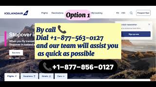 Icelandair Flight Change Policy | How to Change Your Flight with Icelandair?✈️ | 📞+1-877-563-0127