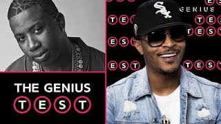 T.I. Takes The Trap Music Quiz | The Genius Test screenshot 1