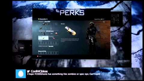 COD Ghosts Create a soldier ( Create a class) and Kilsstreaks