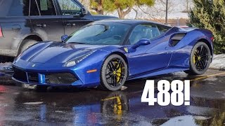 First private owned ferrari 488 gtb in colorado, and she's a beaut!
beautiful spec blu swaters, with black interior yellow stitching!