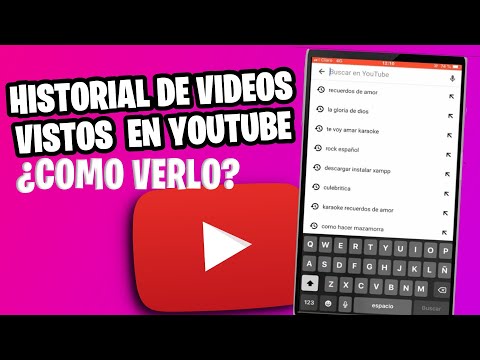 Video: ¿Cómo recupero mi historial de búsqueda de YouTube?