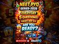 Maximum time repeated  questions Day-5 NEET PYQ SERIES-2026