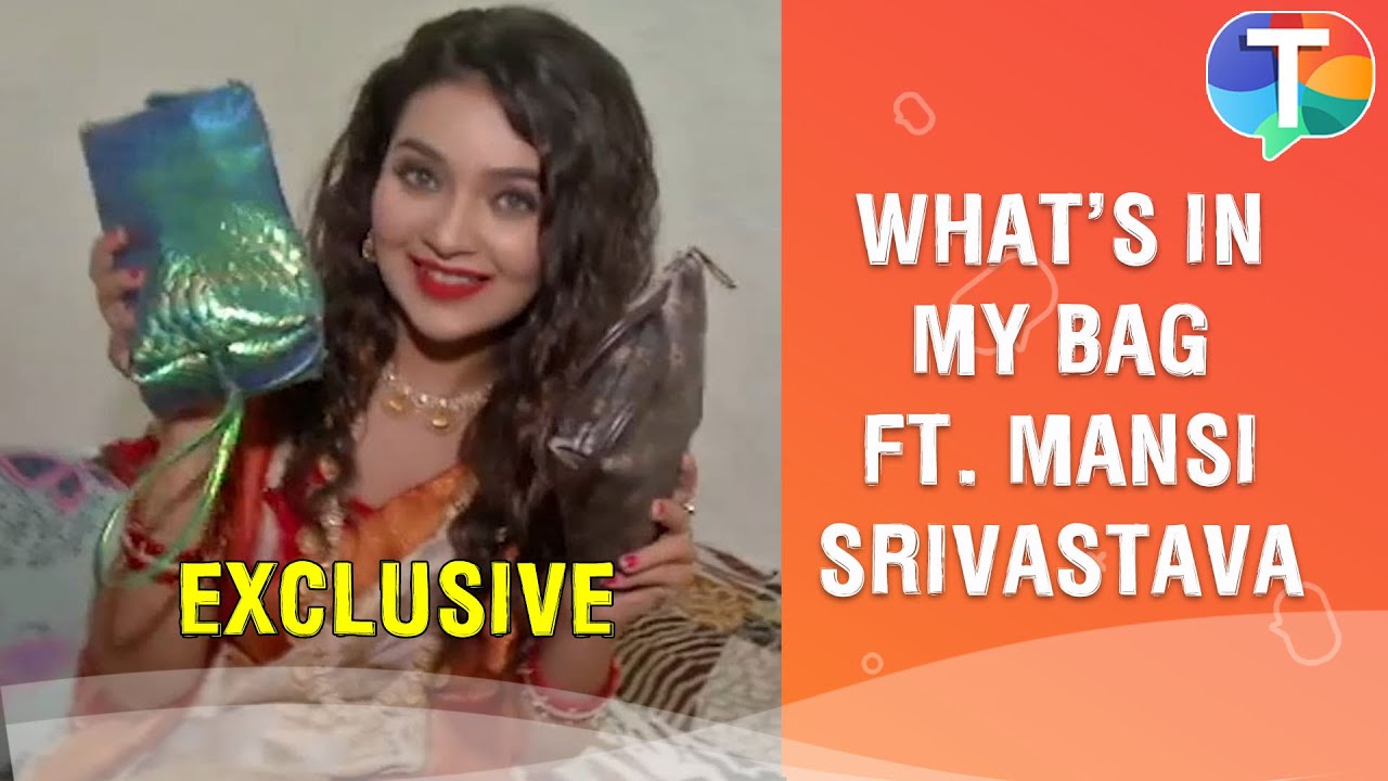 What's in my bag with Mansi Srivastava aka Saavi Ki Savaari's Dimpi | Exclusive | Television News