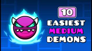 10 Easiest Medium Demons!