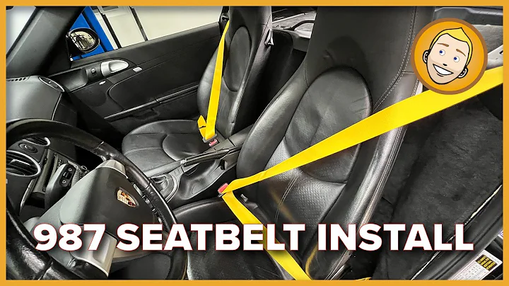 Porsche Cayman S 987 SEATBELT REPLACEMENT  |  Upgrade from SeatBeltPlanet.com