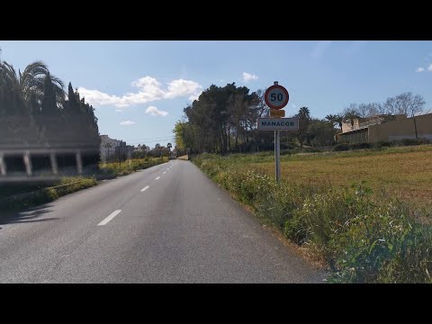 Manacor, Mallorca, Ortsdurchfahrt