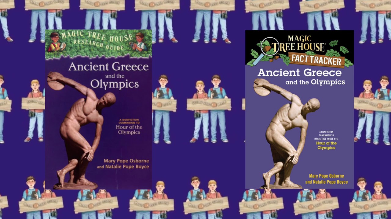 Magic Tree House (Research Guide & Fact Tracker) Ancient Greece & the  Olympics - Read Aloud for Kids