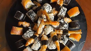 Sushi recipe اسهل وصفة لعمل السوشي