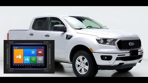 EXPERT MODE: FORD RANGER 2015 TO 2019 ALL KEYS LOST WITH ALARM OFF WITH AUTEL IM608 WITH KEY FOB