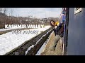 Train To Kashmir | Banihal Baramulla Winter Train *Jannat Ke Nazare*