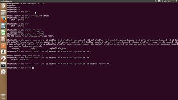 NFS Setup NetApp Cmode 9.4