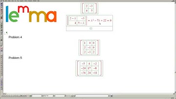 Linear Algebra 16f: Eigenvalues and Eigenvectors Example - No Real Eigenvalues