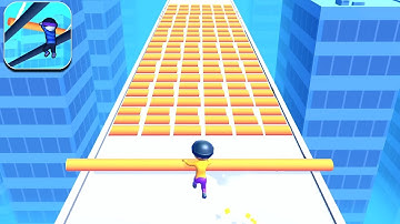 New Satisfying Mobile Game Roof Rails All Levels Max Speed Run Top Satisfying Gameplay Walkthrough