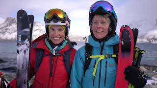 Tromsø Ski Guides visit Sessøya with transport from Ersfjordbotnbrygge