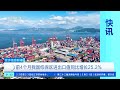 [经济信息联播]前4个月我国综保区进出口值同比增长25.2% |  财经风云