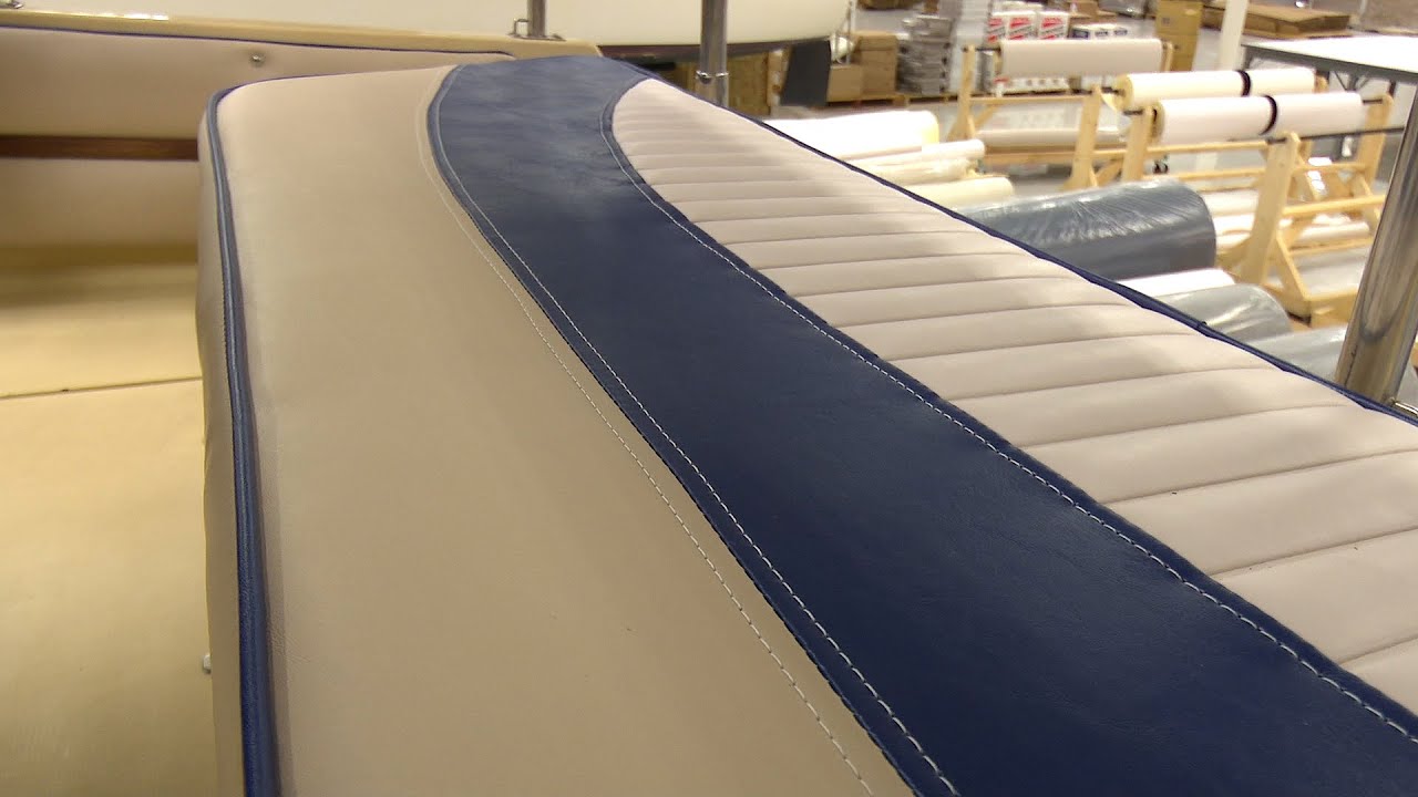 How to Make a Powerboat Aft Bench Cushion - YouTube