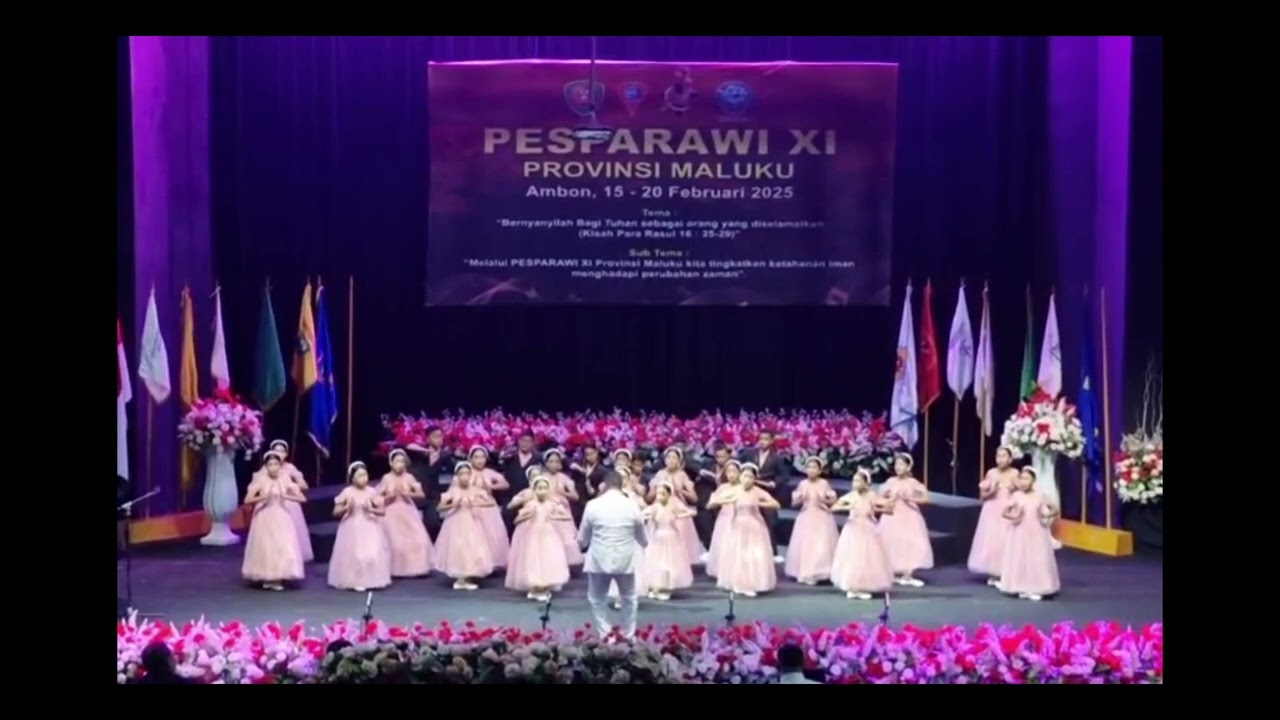 PESPARAWI PROVINSI MALUKU 2025 -- JUARA 1 PADUAN SUARA ANAK