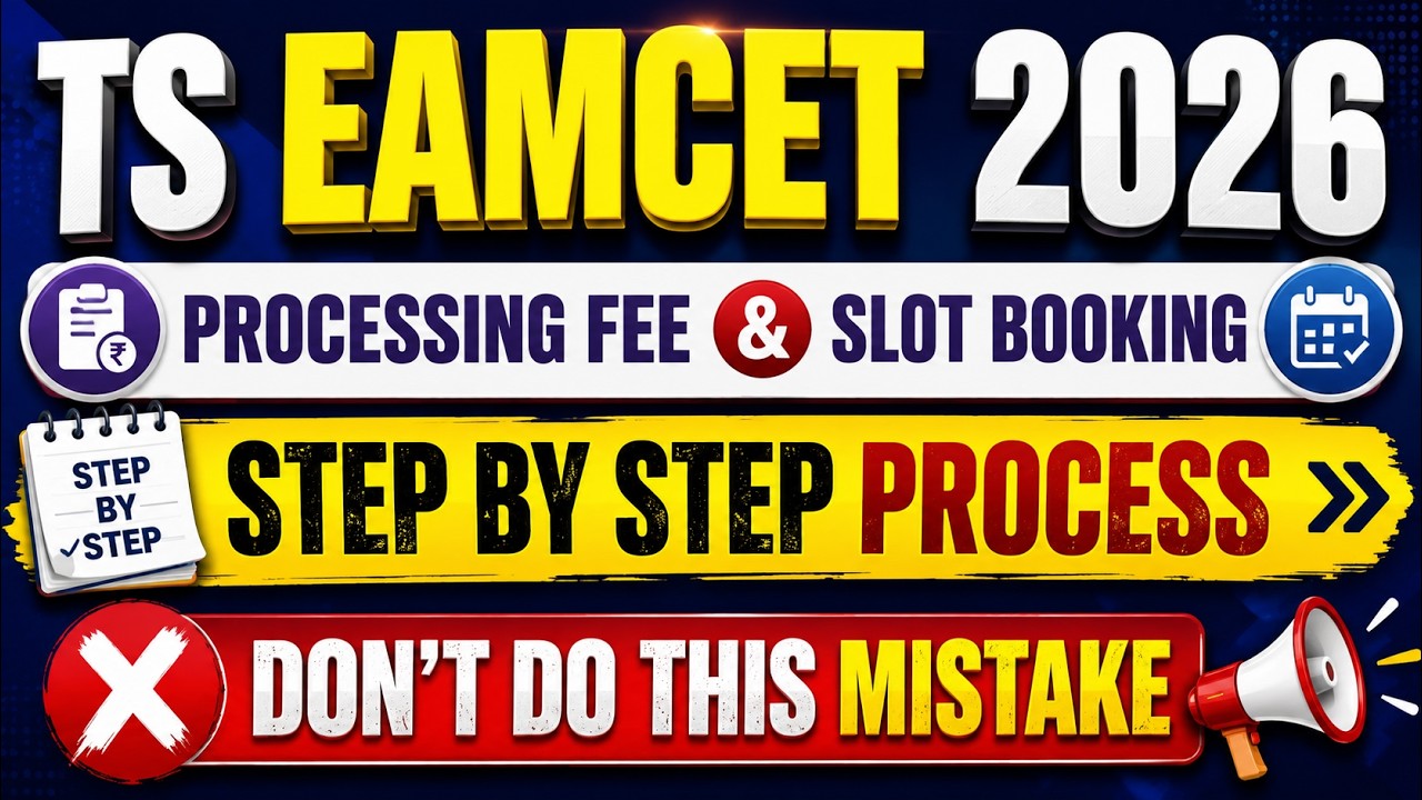 eamcet slot booking process 2026. slot booking eamcet 2026. ts eamcet ...