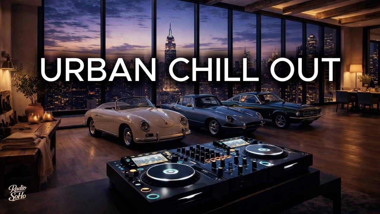 Urban Chill Out 🌃 | City Lights Lounge & Night Vibes | Radio SoHo