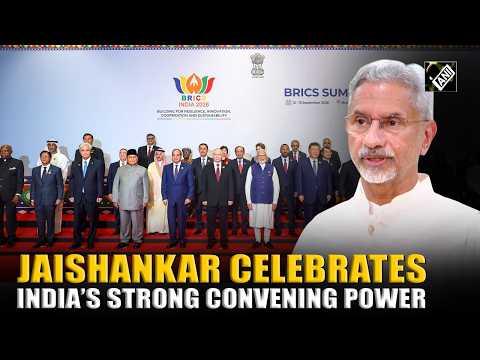 Jaishankar celebrates strong convening power of India after successful completion of BRICS Summit