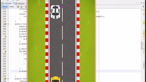 Java 2d cars moving game (Traffic Mania )  13th Toturial