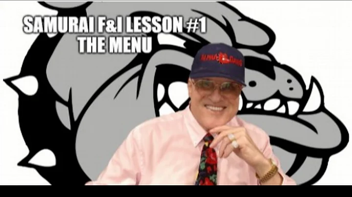 Free F&I Training, Samurai F&I: Menu Selling