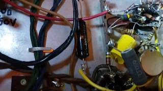 Push Pull Ultralinear 6L6 Mono Block brought back to Life from Electrohome Clarion MK1 Console
