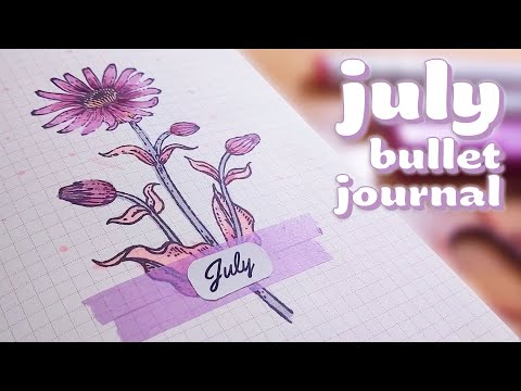 July 2022 Bullet Journal | Messy Beginner