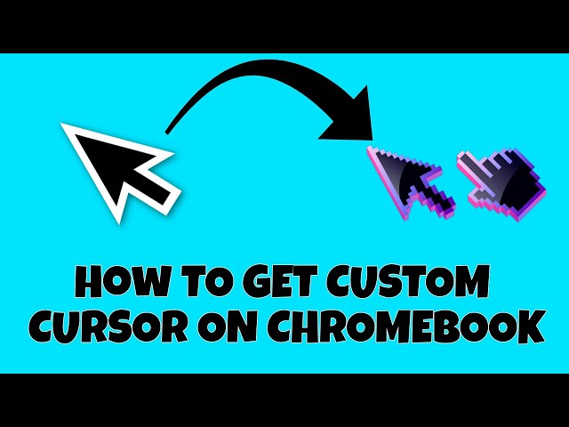 How To Add A Custom Cursor In Google Chrome Web Browser 