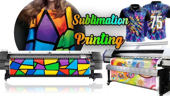 Digital Textile Printing Process - Direct fabric printing and Sublimation  Printing Step by Step Exp. 