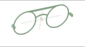 Modelling a pair of specs with DesignSpark Mechanical
