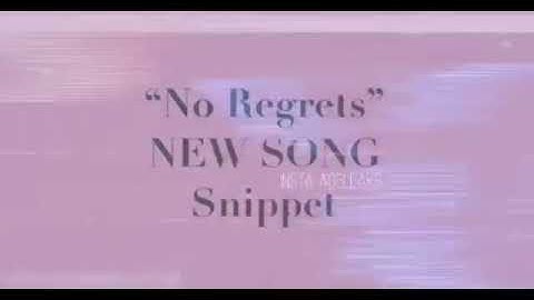 Ariana Grande - No Regrets (Snippet)