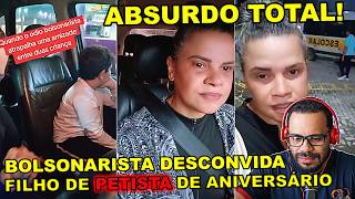 ABSURDO! Criança é desconvidada de festa por política! (REAÇÃO)