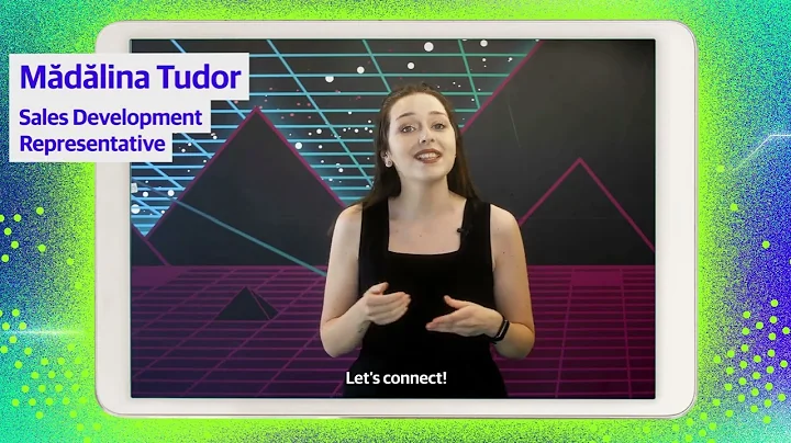 Lets connect with Madalina Tudor, Sales Developmen...