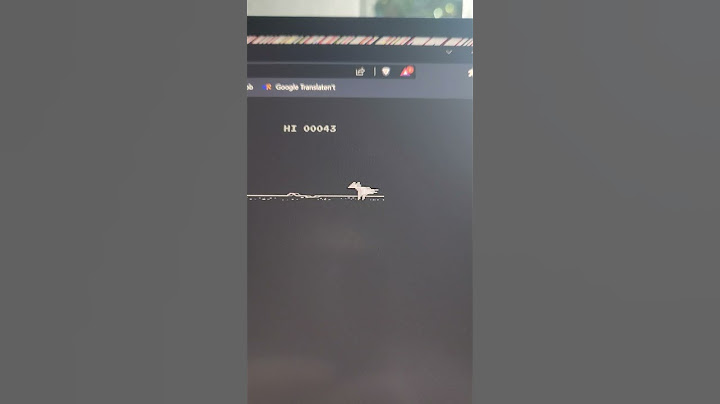 Chrome Dino Game Ending (?) | Okay, what actually happens past 99999?