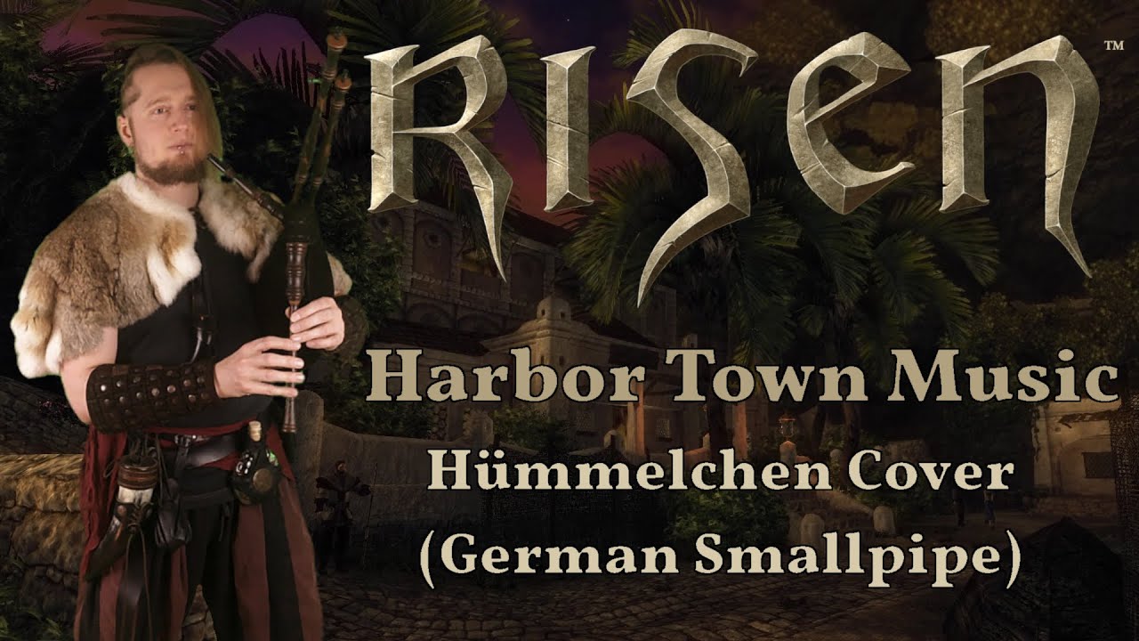 Risen - Harbor Town Music - Hümmelchen Cover (German Smallpipe) | Medieval Bagpipes