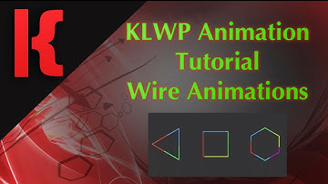 KLWP Animation Tutorial - Wire Animations - #1