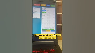 Restaurant billing software  |billing software with balance calculator