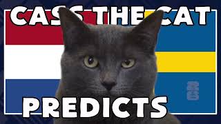Netherlands vs Sweden | 2026 FIFA World Cup Cass the Cat 🐾 Prediction