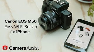 Connect your Canon EOS M50 to your iPhone via Wi-Fi screenshot 4