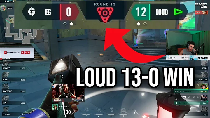 Tarik Reacts To EG 13-0 LOSS AGAINST LOUD