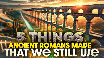 5 Things ANCIENT ROMANS Made That We Still Use Today